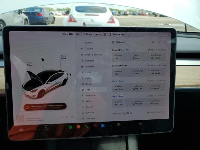 Photo 8 VIN: 5YJ3E1EA4MF851621 - TESLA MODEL 3 