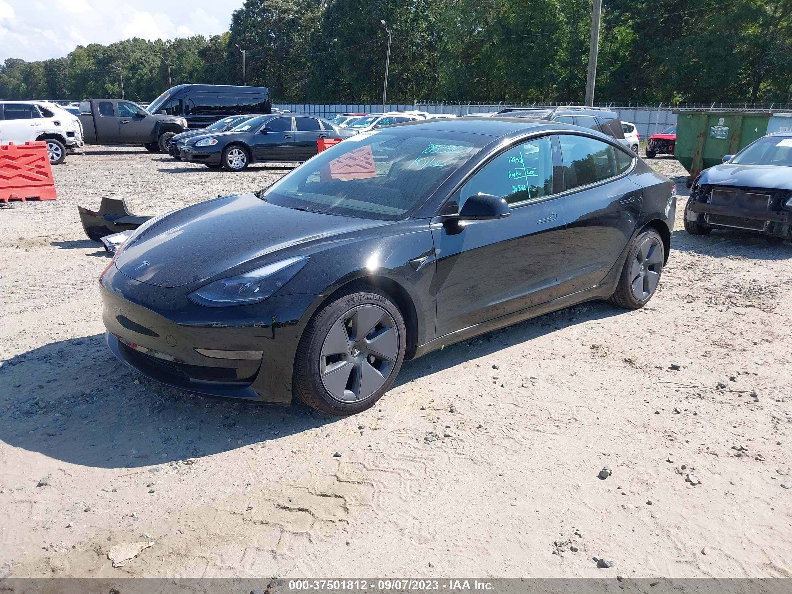 Photo 1 VIN: 5YJ3E1EA4MF915124 - TESLA MODEL 3 