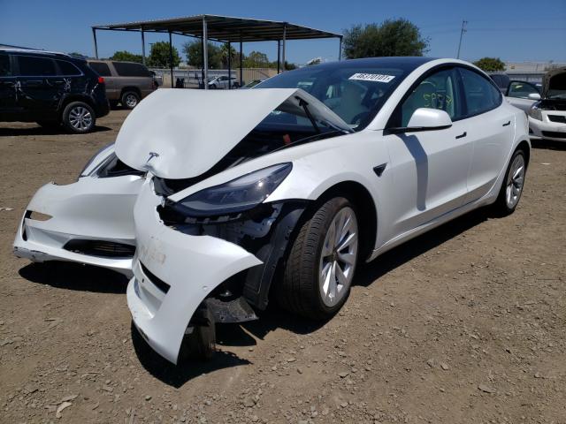 Photo 1 VIN: 5YJ3E1EA4MF927788 - TESLA MODEL 3 