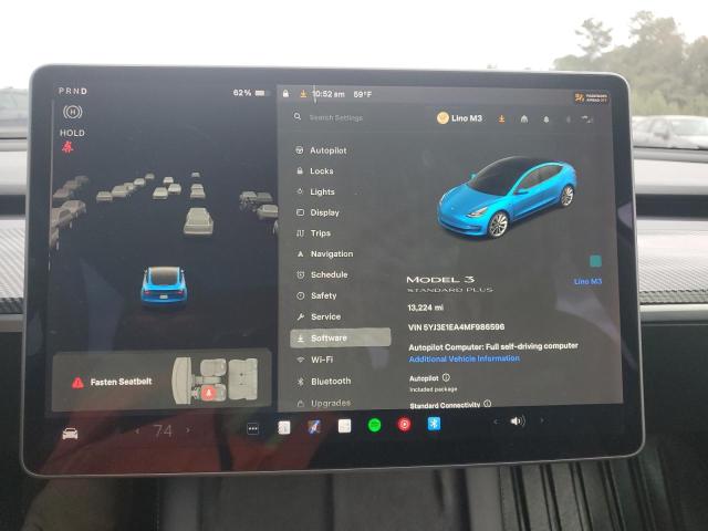 Photo 8 VIN: 5YJ3E1EA4MF986596 - TESLA MODEL 3 