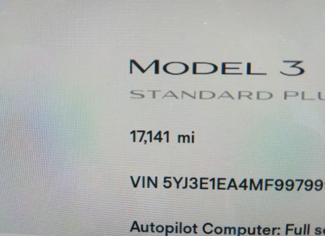 Photo 6 VIN: 5YJ3E1EA4MF997999 - TESLA MODEL 3 