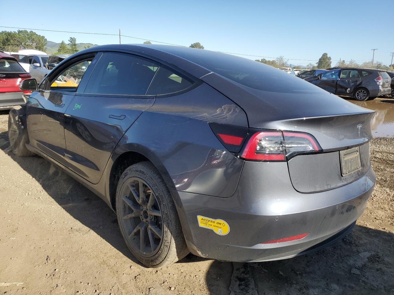 Photo 1 VIN: 5YJ3E1EA4NF117031 - TESLA MODEL 3 