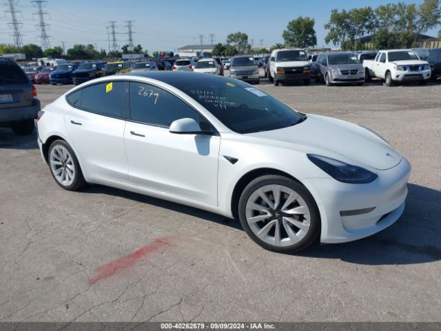 Photo 0 VIN: 5YJ3E1EA4NF120849 - TESLA MODEL 3 