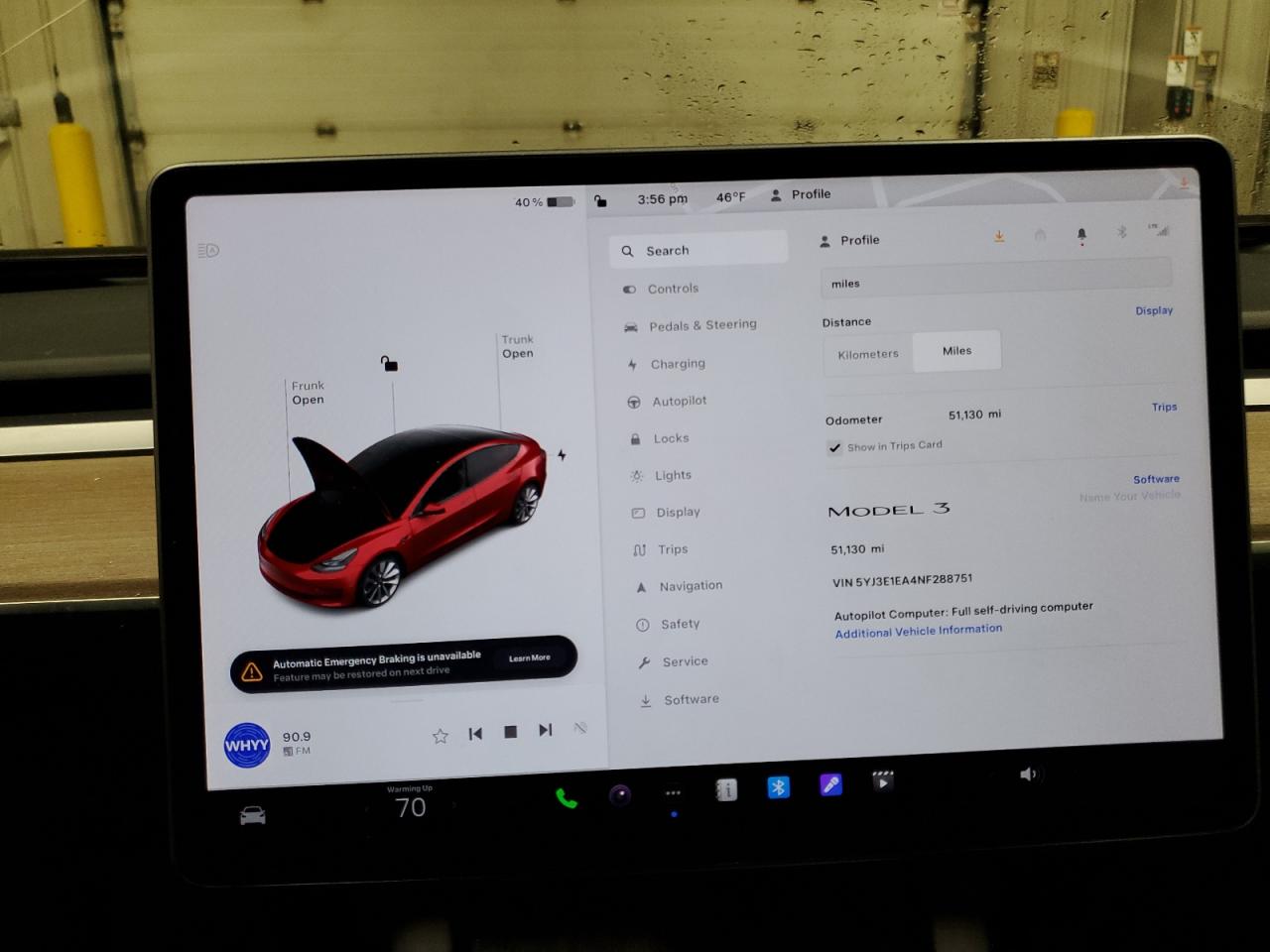 Photo 8 VIN: 5YJ3E1EA4NF288751 - TESLA MODEL 3 