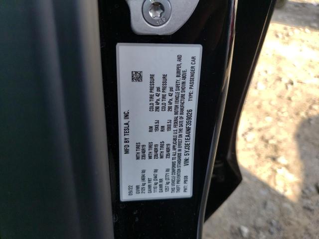 Photo 11 VIN: 5YJ3E1EA4NF359026 - TESLA MODEL 3 