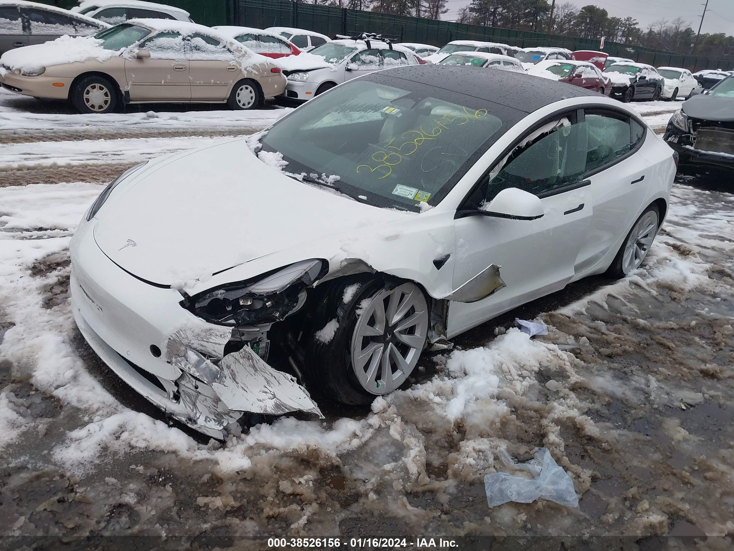 Photo 1 VIN: 5YJ3E1EA4NF368468 - TESLA MODEL 3 