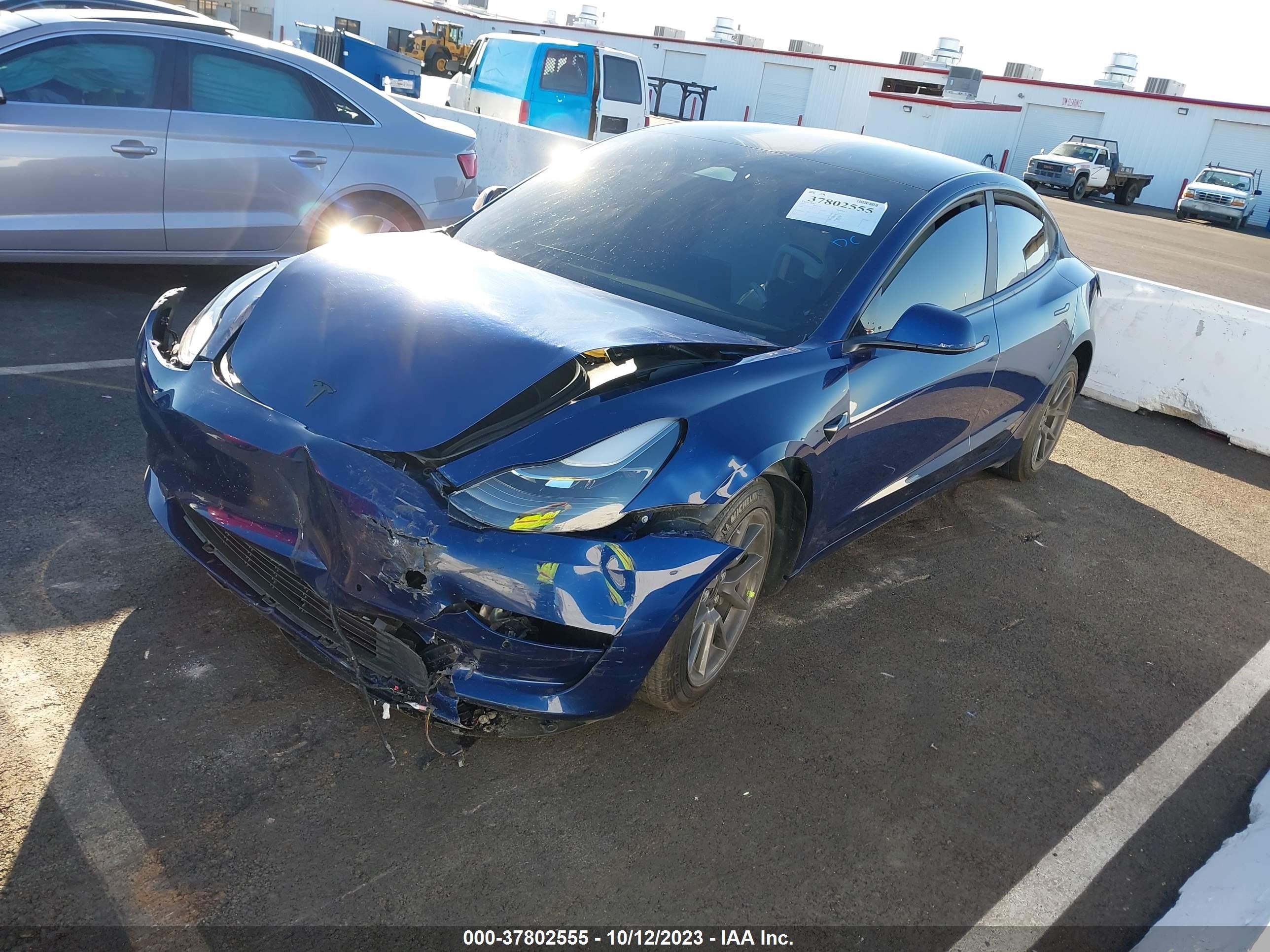 Photo 1 VIN: 5YJ3E1EA4NF375257 - TESLA MODEL 3 