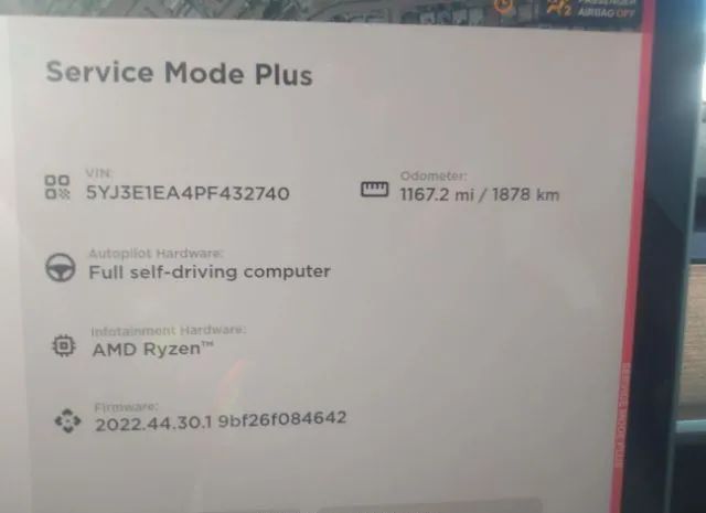 Photo 6 VIN: 5YJ3E1EA4PF432740 - TESLA MODEL 3 