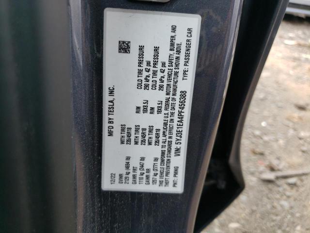 Photo 11 VIN: 5YJ3E1EA4PF456388 - TESLA MODEL 3 