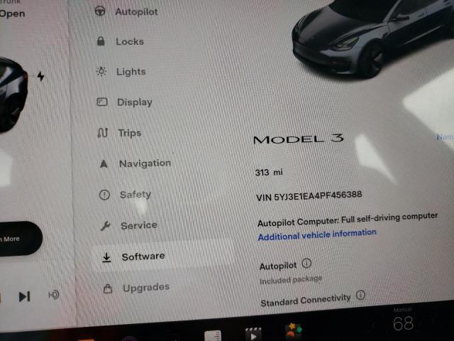 Photo 8 VIN: 5YJ3E1EA4PF456388 - TESLA MODEL 3 