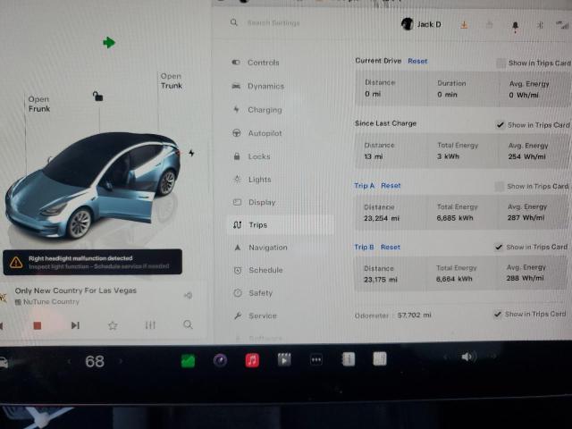 Photo 8 VIN: 5YJ3E1EA4PF458173 - TESLA MODEL 3 