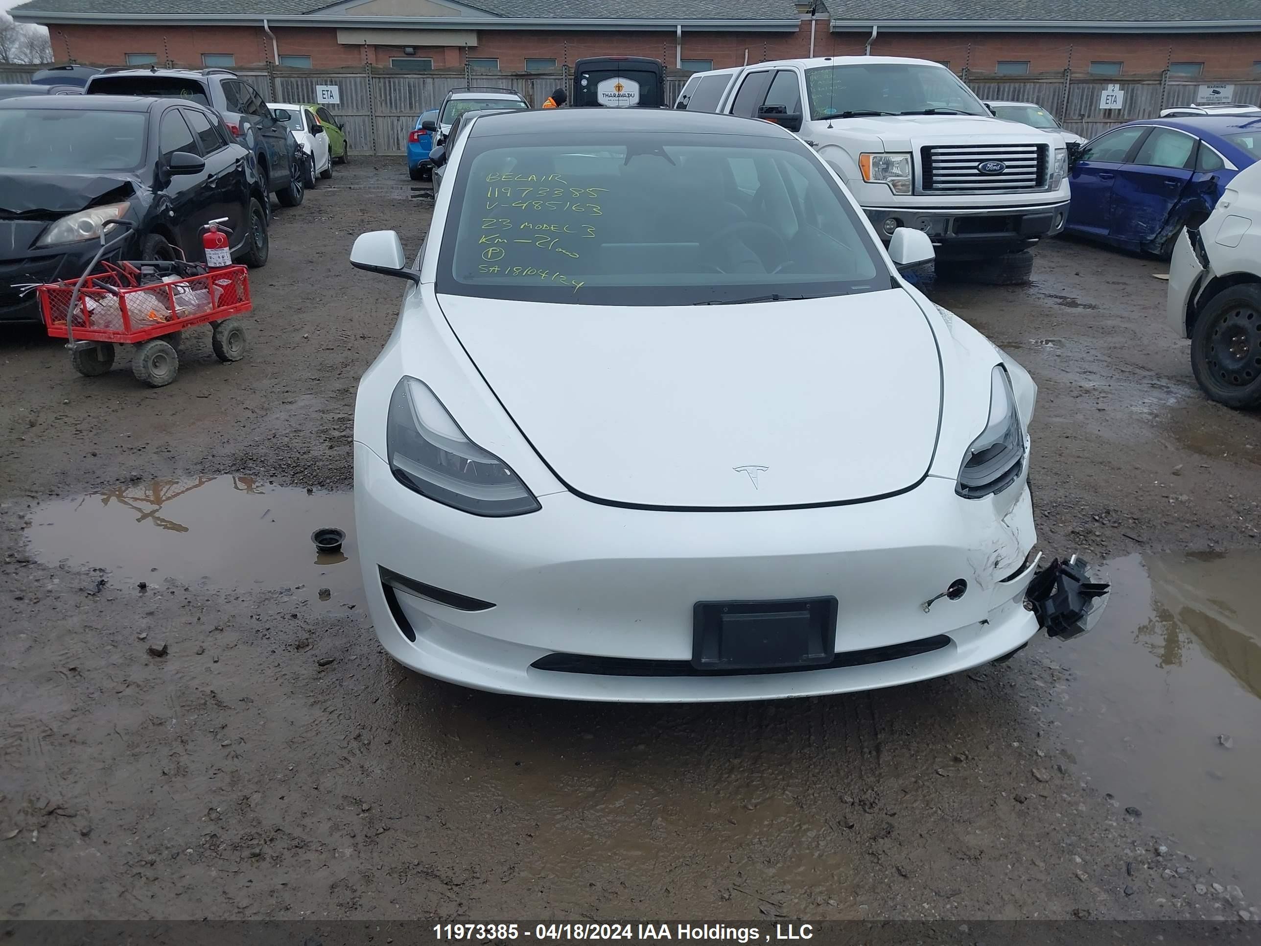 Photo 10 VIN: 5YJ3E1EA4PF485163 - TESLA MODEL 3 