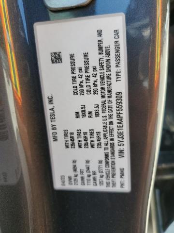 Photo 11 VIN: 5YJ3E1EA4PF559309 - TESLA MODEL 3 