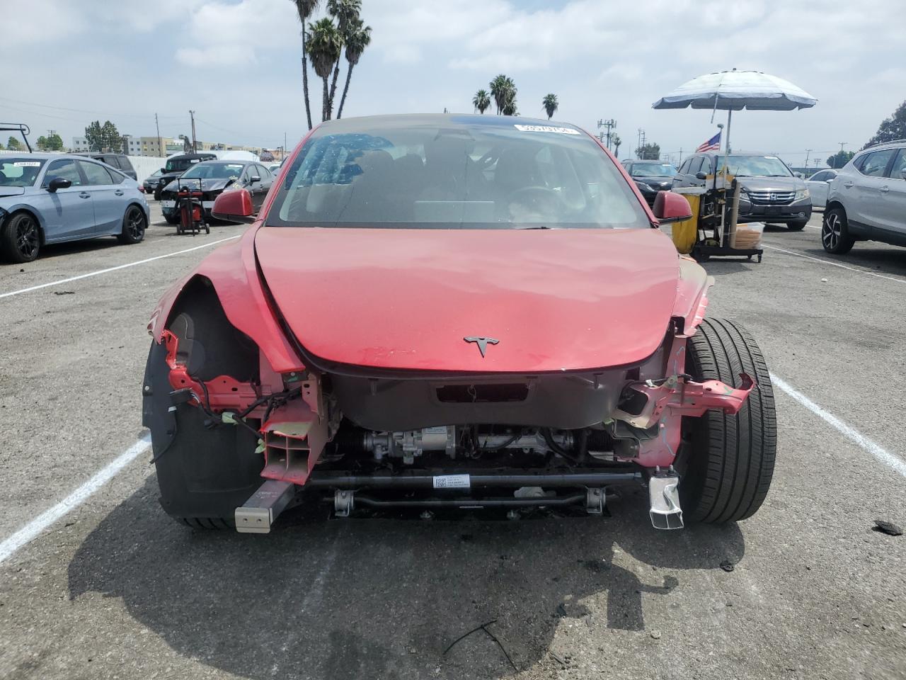 Photo 4 VIN: 5YJ3E1EA4PF576711 - TESLA MODEL 3 