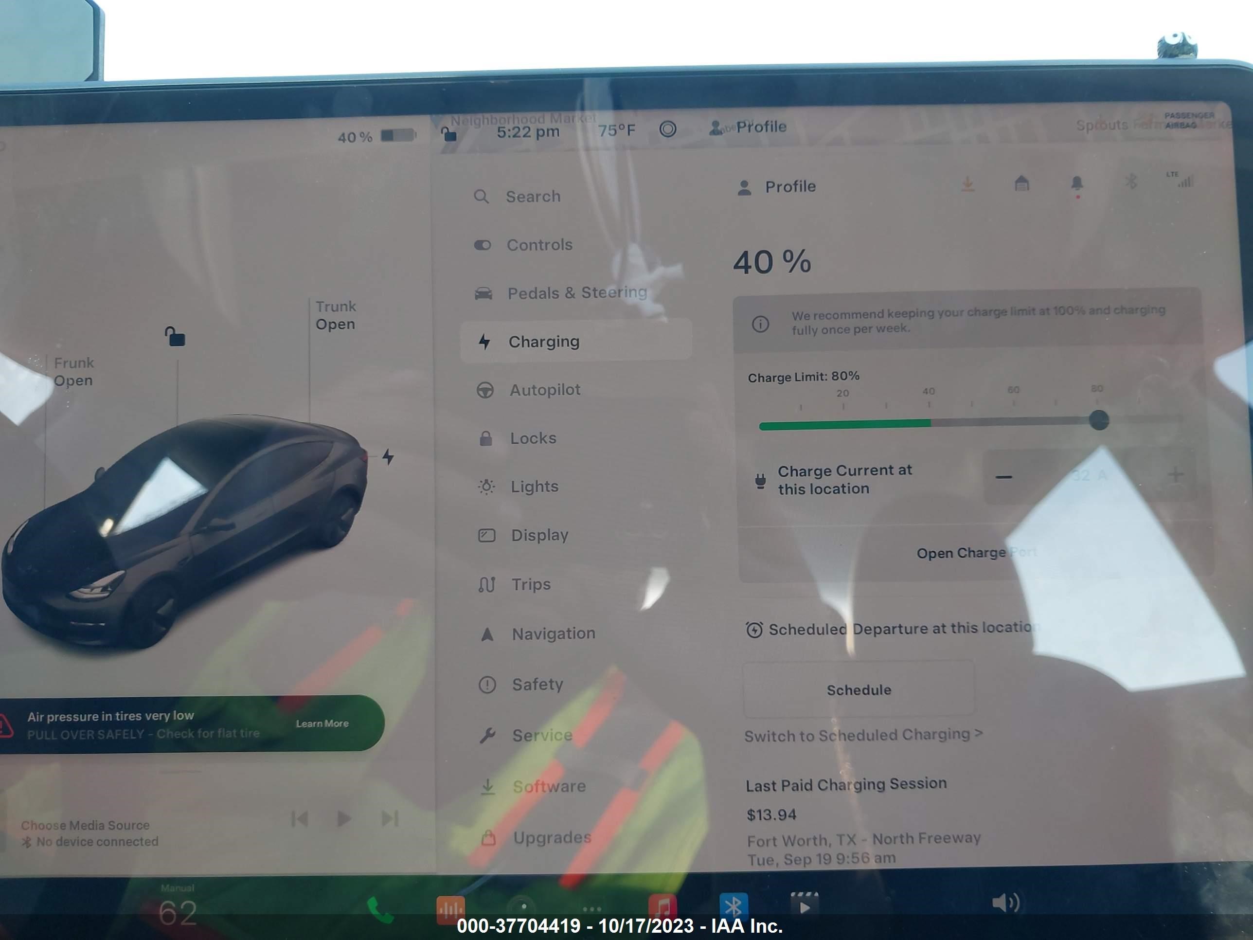 Photo 16 VIN: 5YJ3E1EA4PF613269 - TESLA MODEL 3 