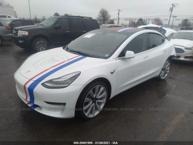 Photo 1 VIN: 5YJ3E1EA5JF004389 - TESLA MODEL 3 