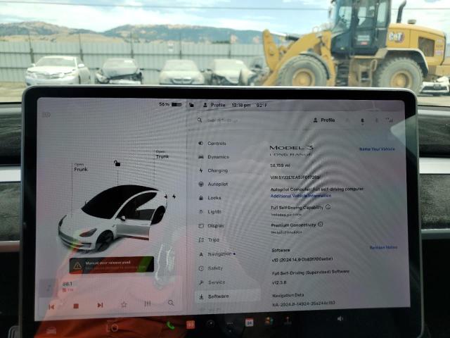 Photo 8 VIN: 5YJ3E1EA5JF017269 - TESLA MODEL 3 