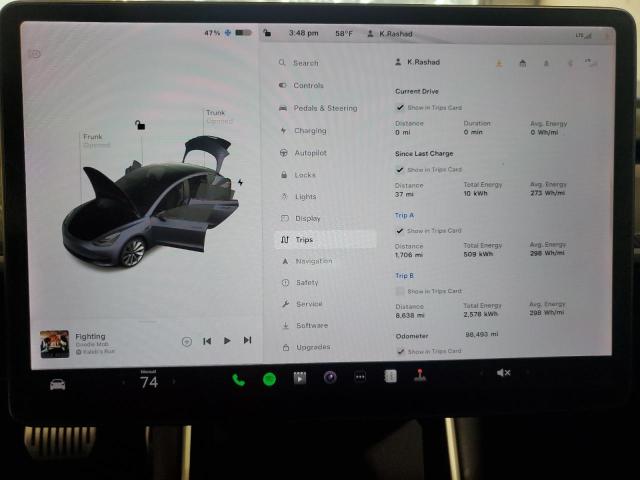 Photo 8 VIN: 5YJ3E1EA5JF024089 - TESLA MODEL 3 