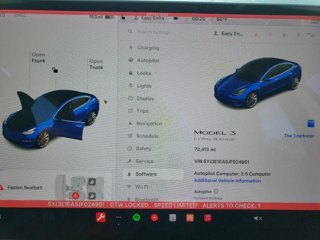 Photo 8 VIN: 5YJ3E1EA5JF024951 - TESLA MODEL 3 