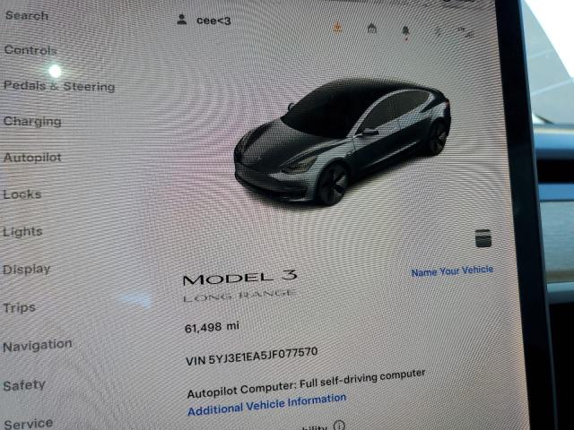 Photo 8 VIN: 5YJ3E1EA5JF077570 - TESLA MODEL 3 