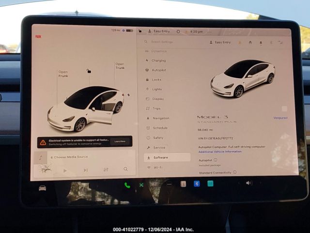 Photo 6 VIN: 5YJ3E1EA5LF612772 - TESLA MODEL 3 