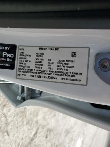 Photo 12 VIN: 5YJ3E1EA5LF706845 - TESLA MODEL 3 