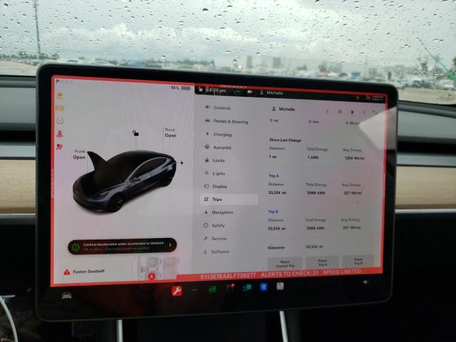 Photo 7 VIN: 5YJ3E1EA5LF739277 - TESLA MODEL 3 