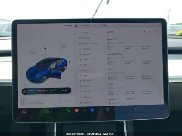 Photo 6 VIN: 5YJ3E1EA5LF797938 - TESLA MODEL 3 