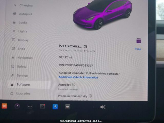 Photo 6 VIN: 5YJ3E1EA5MF023397 - TESLA MODEL 3 