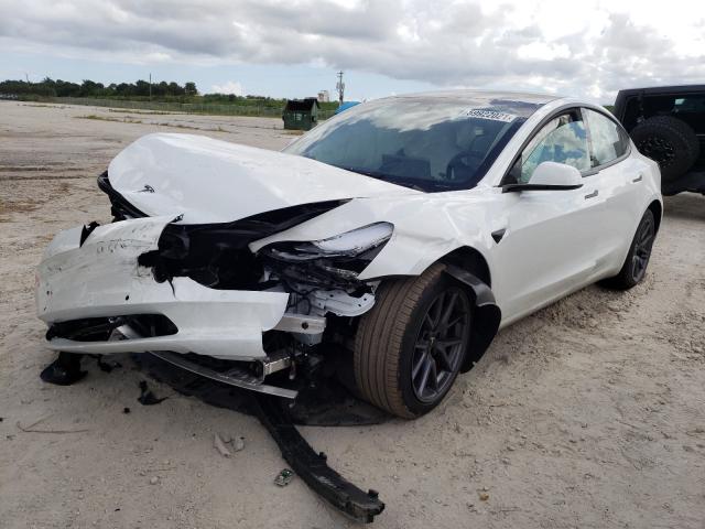 Photo 1 VIN: 5YJ3E1EA5MF048820 - TESLA MODEL 3 