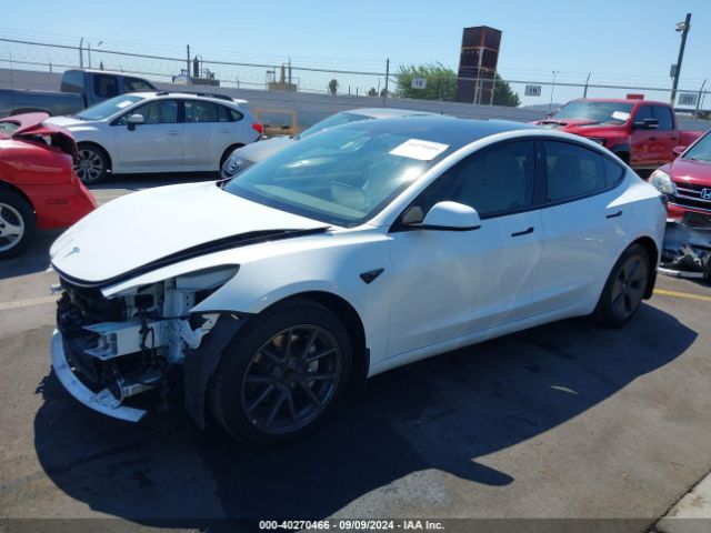 Photo 1 VIN: 5YJ3E1EA5MF092073 - TESLA MODEL 3 