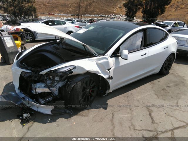 Photo 1 VIN: 5YJ3E1EA5MF941540 - TESLA MODEL 3 