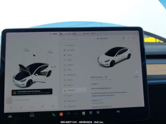 Photo 6 VIN: 5YJ3E1EA5MF986414 - TESLA MODEL 3 