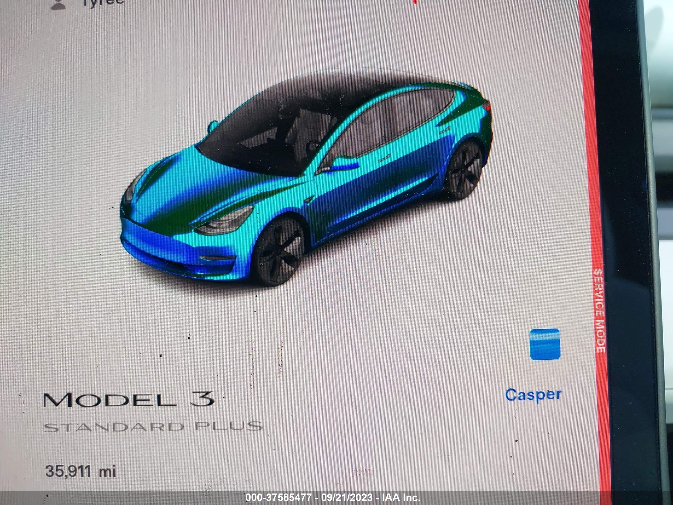 Photo 13 VIN: 5YJ3E1EA5MF987580 - TESLA MODEL 3 