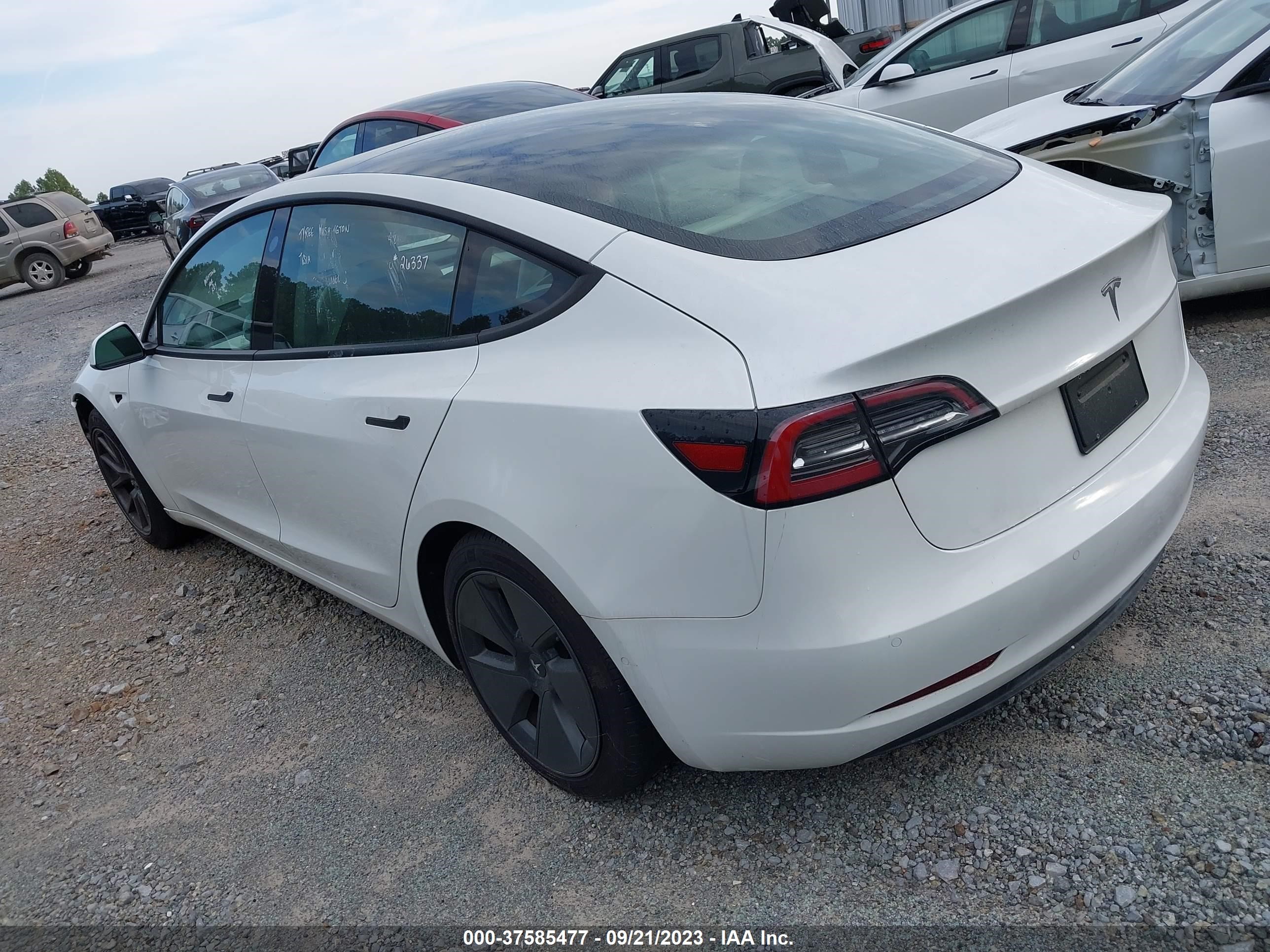 Photo 2 VIN: 5YJ3E1EA5MF987580 - TESLA MODEL 3 