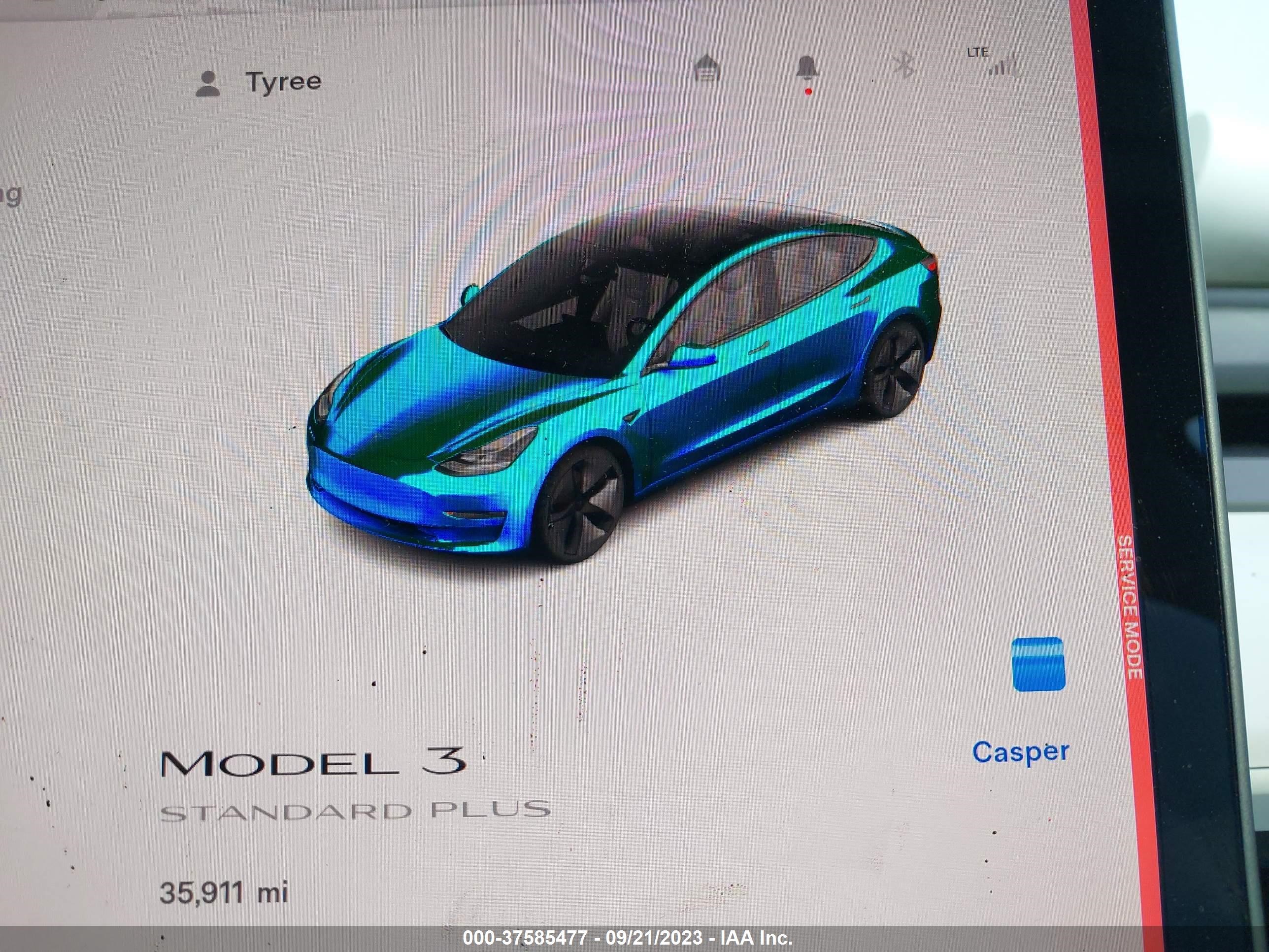 Photo 6 VIN: 5YJ3E1EA5MF987580 - TESLA MODEL 3 