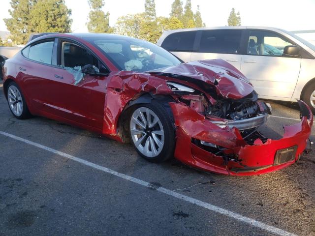 Photo 3 VIN: 5YJ3E1EA5NF191378 - TESLA MODEL 3 