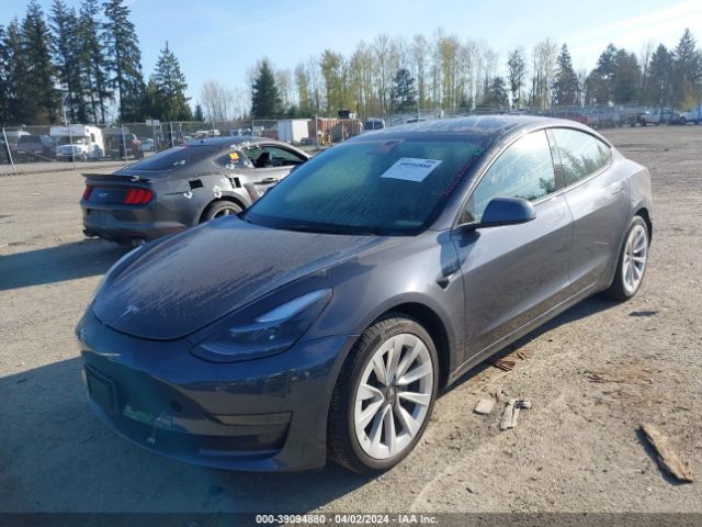 Photo 1 VIN: 5YJ3E1EA5NF298057 - TESLA MODEL 3 