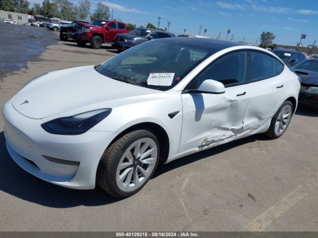 Photo 1 VIN: 5YJ3E1EA5NF350478 - TESLA MODEL 3 