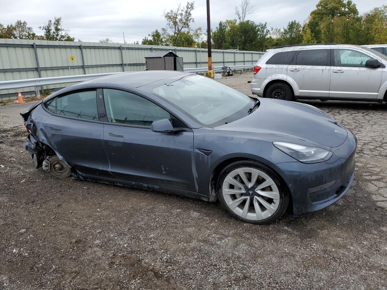 Photo 3 VIN: 5YJ3E1EA5NF372464 - TESLA MODEL 3 