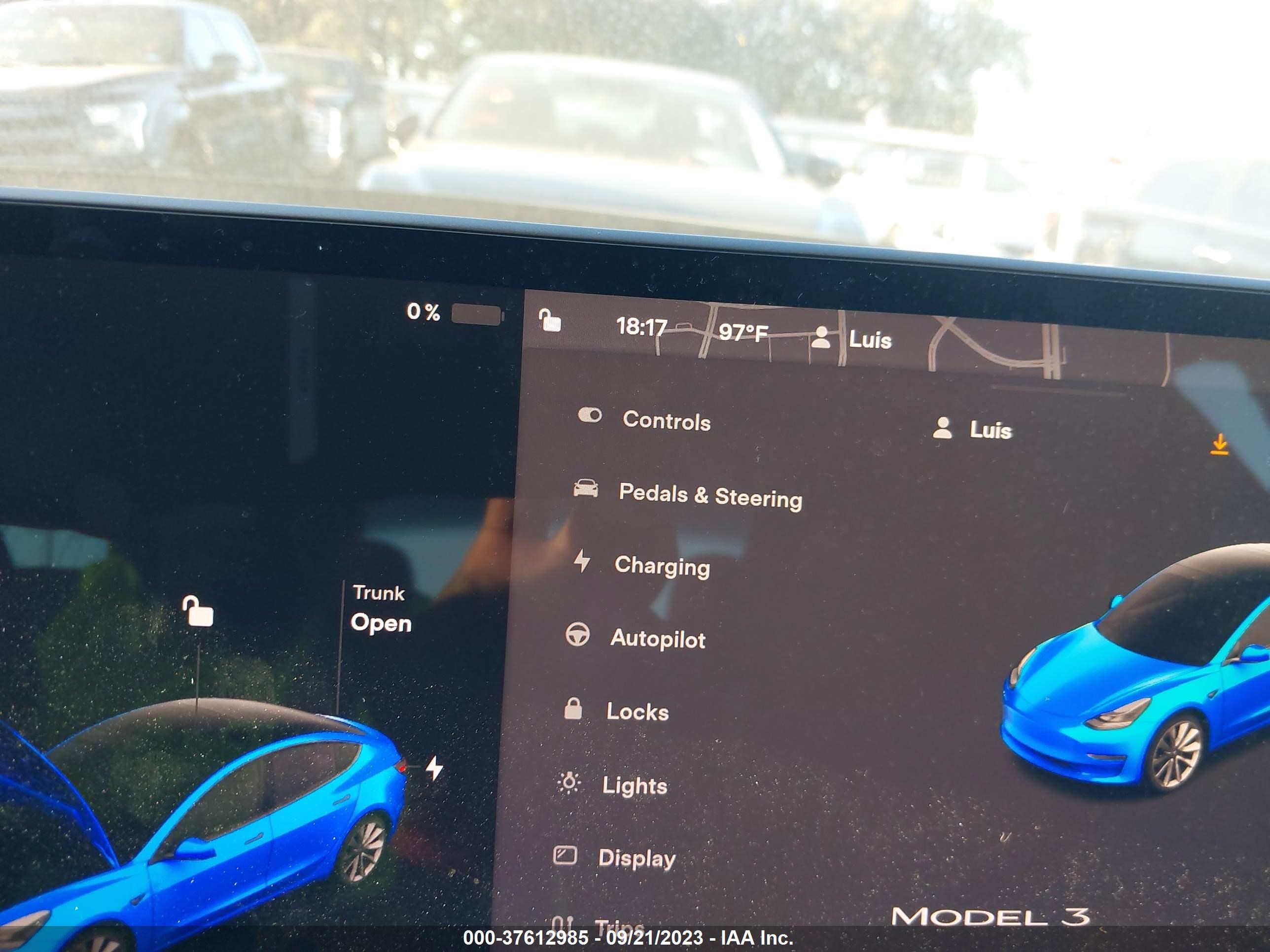 Photo 15 VIN: 5YJ3E1EA5PF435341 - TESLA MODEL 3 