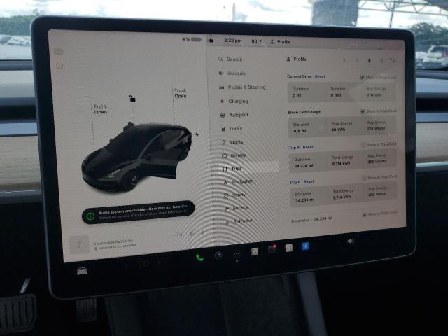 Photo 8 VIN: 5YJ3E1EA5PF458795 - TESLA MODEL 3 