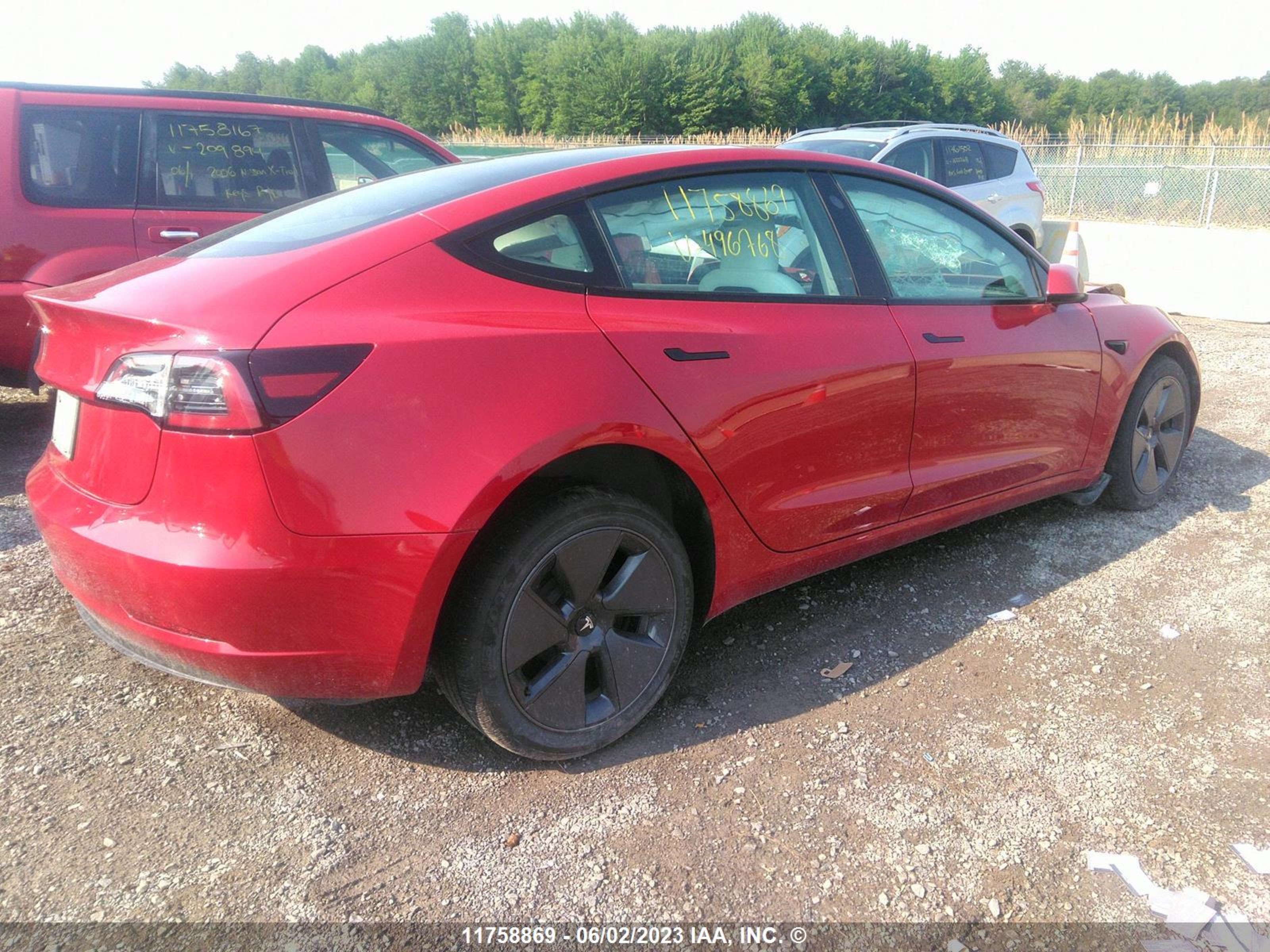 Photo 3 VIN: 5YJ3E1EA5PF496768 - TESLA MODEL 3 