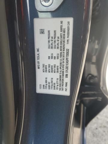 Photo 13 VIN: 5YJ3E1EA5PF700632 - TESLA MODEL 3 