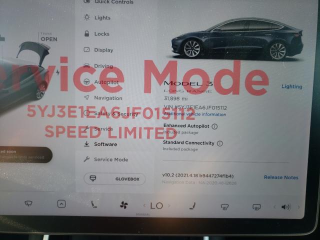 Photo 7 VIN: 5YJ3E1EA6JF015112 - TESLA MODEL 3 