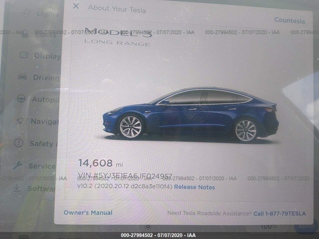 Photo 6 VIN: 5YJ3E1EA6JF024957 - TESLA MODEL 3 