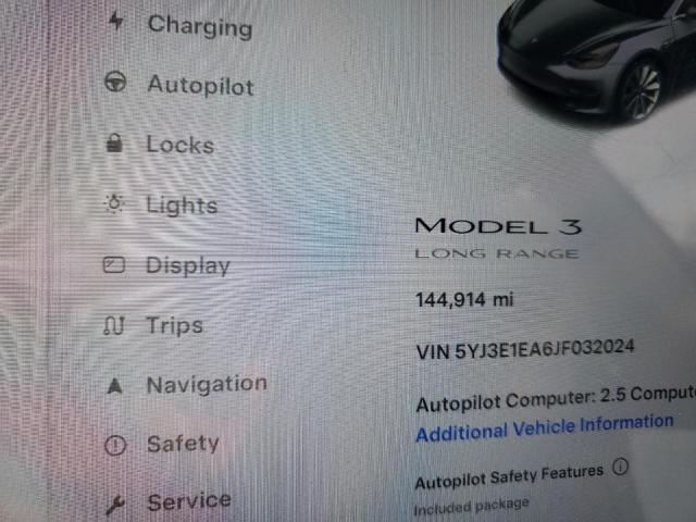 Photo 8 VIN: 5YJ3E1EA6JF032024 - TESLA MODEL 3 