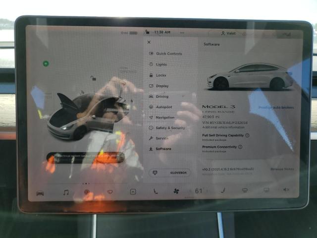 Photo 8 VIN: 5YJ3E1EA6JF032654 - TESLA MODEL 3 