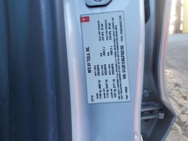 Photo 12 VIN: 5YJ3E1EA6JF052189 - TESLA MODEL 3 