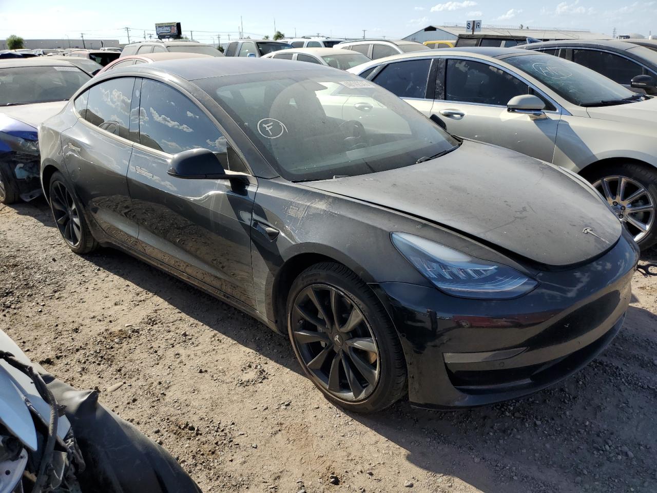 Photo 3 VIN: 5YJ3E1EA6JF053746 - TESLA MODEL 3 